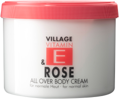 Village Vitamin E Rose All Over Body Cream