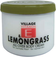 Village Vitamin E Lemongrass All Over Body Cream