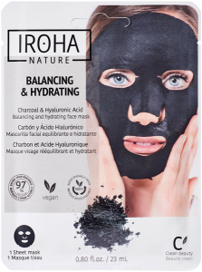 Iroha Black Tissue Mask Detox
