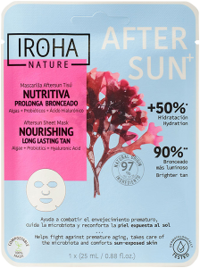Iroha After Sun Gesichtsmaske Nourishing - Long Lasting Tan