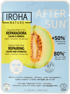 Iroha After Sun Gesichtsmaske Repairing - Calms and Hydrates