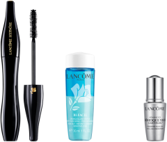 Lancôme Hypnôse Set = Mascara 01 Noir 6,2 ml + Bi Facil Eye 30 ml + Genifique Light Pearl 5 ml
