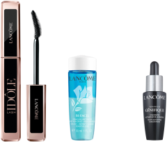 Lancôme Lash Idôle Mascara Set = Mascara 01 8 g + Bi Facil Eye 30 ml + Genifique Serum B 10 ml