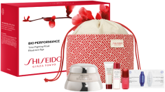 Shiseido Bio Performance ASR Pouch Set = Cream 50 ml + Clarif. Foam 15 ml + Treat. Softener 30 ml + Power Inf. Conc. 10 ml + Sk.Filler D&N Duo 1 ml + Pouch