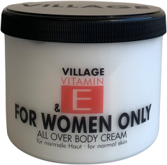 Village Vitamin E For Women Only All Over Body Cream