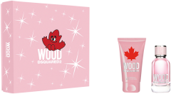 Dsquared2 Perfumes Wood Pour Femme Set = EdT Nat. Spray 30 ml + Body Lotion 50 ml