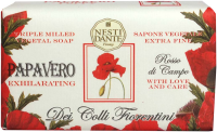 Nesti Dante Dei Colli Fiorentini Papavero Exhilarating Rosso di Campo Soap