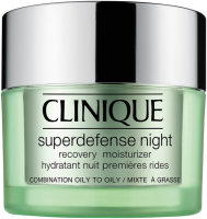 Clinique Superdefense Night Recovery Moisturizer Hauttyp 3+4