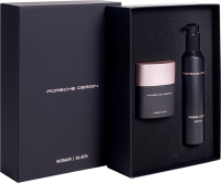 Porsche Design Woman Black Gift Set = EdP Nat. Spray 50 ml + Body Lotion 200 ml