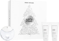 Issey Miyake A Drop d'Issey Set = EdP Nat. Spray 50 ml + 2 x Body Lotion 50ml