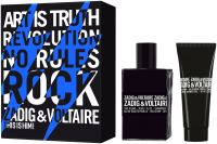 Zadig & Voltaire This is Him! Set = EdT Nat. Spray 30ml + Shower Gel 50 ml