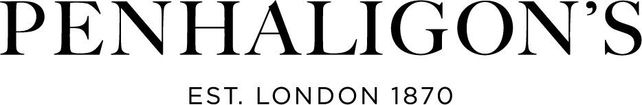 Schwarzes Logo der Marke Penhaligon’s mit der Inschrift „PENHALIGON’S“ in Großbuchstaben und darunter „EST. LONDON 1870“.